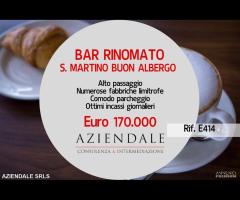AZIENDALE - BAR AVVIATO LOCATION INVIDIABILE