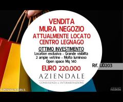 MURA NEGOZIO LOCATO - IDEALE COME INVESTIMENTO