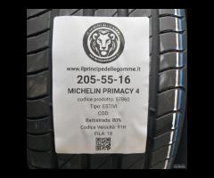 4 GOMME 205 55 16 MCHELIN A57860