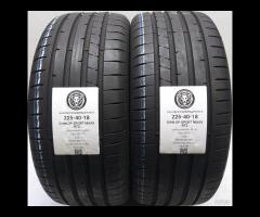 2 GOMME 225 40 18 DUNLOP A58245