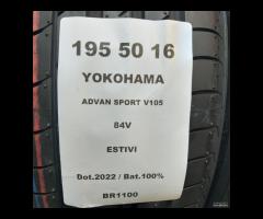 4 GOMME 195 50 16 YOKOHAMA BR1100