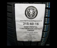 2 GOMME 215 60 16 CONTINENTAL A58294