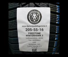 4 GOMME 205 55 16 FIRESTONE A58350
