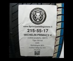 2 GOMME 215 55 17 MICHELIN A58570