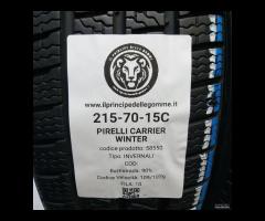 2 GOMME 215 70 15C PIRELLI A58550