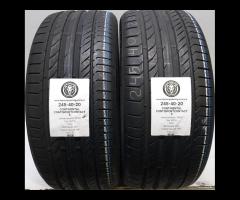 2 GOMME 245 40 20 CONTINENTAL A58590
