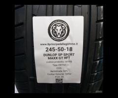 2 GOMME 245 50 18 DUNLOP A58559