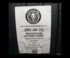 2 GOMME 285 40 22 BRIDGESTONE A58579