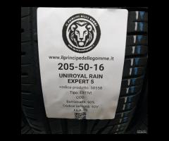 4 GOMME 205 50 16 UNIROYAL A58558