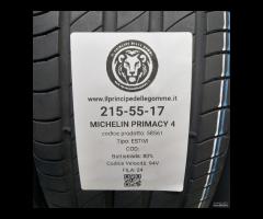 4 GOMME 215 55 17 MICHELIN A58561