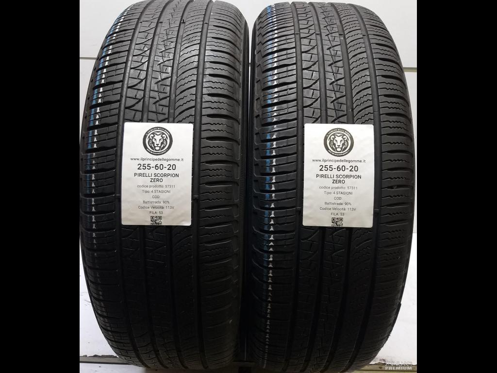 2 GOMME 255 60 20 PIRELLI A57311 - 1/8