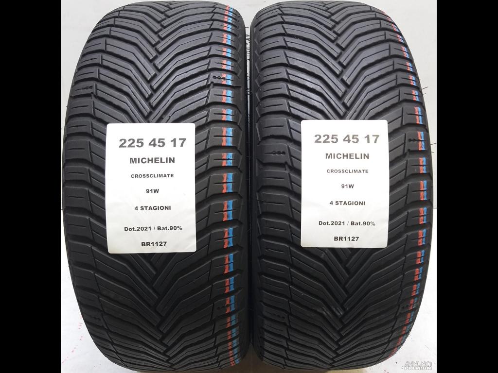 2 GOMME 225 45 17 MICHELIN BR1127 - 1/7