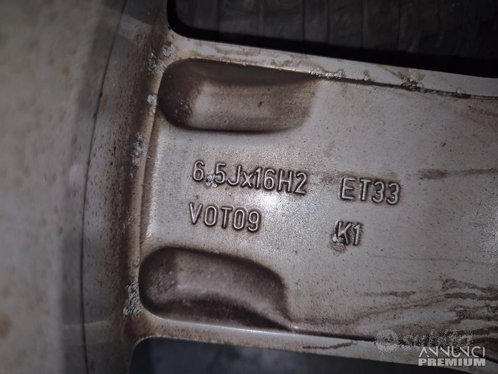 Cerchi In Lega Da 16" Per Volkswagen Tiguan 2012 - 6/22