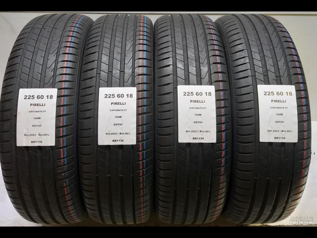 4 GOMME 225 60 18 PIRELLI BR1134 - 1/8