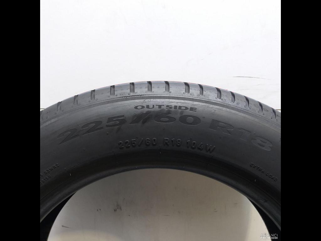 4 GOMME 225 60 18 PIRELLI BR1134 - 7/8