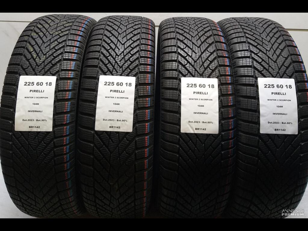 4 GOMME 225 60 18 PIRELLI BR1142 - 1/8