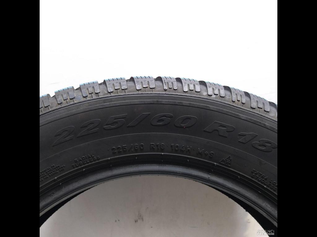4 GOMME 225 60 18 PIRELLI BR1142 - 7/8