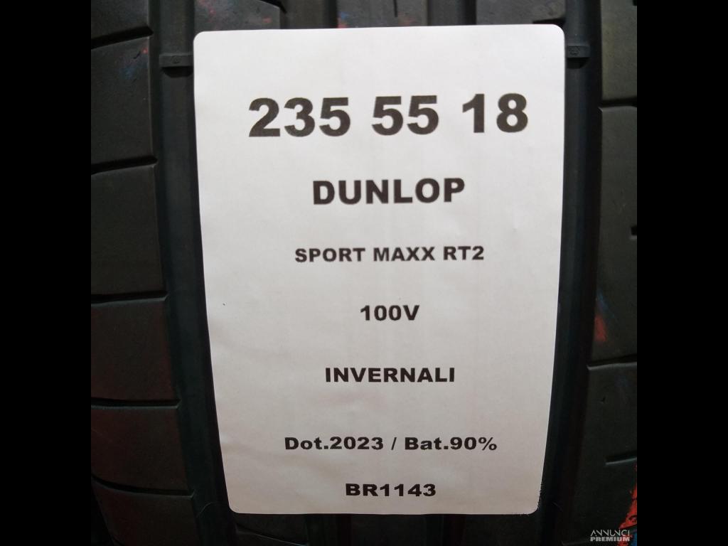 4 GOMME 235 55 18 DUNLOP BR1143 - 2/8