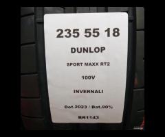 4 GOMME 235 55 18 DUNLOP BR1143