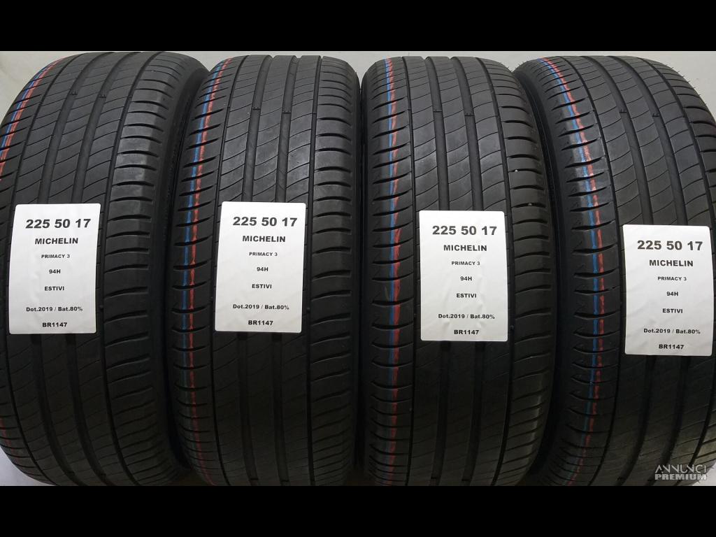 4 GOMME 225 50 17 MICHELIN BR1147 - 1/8