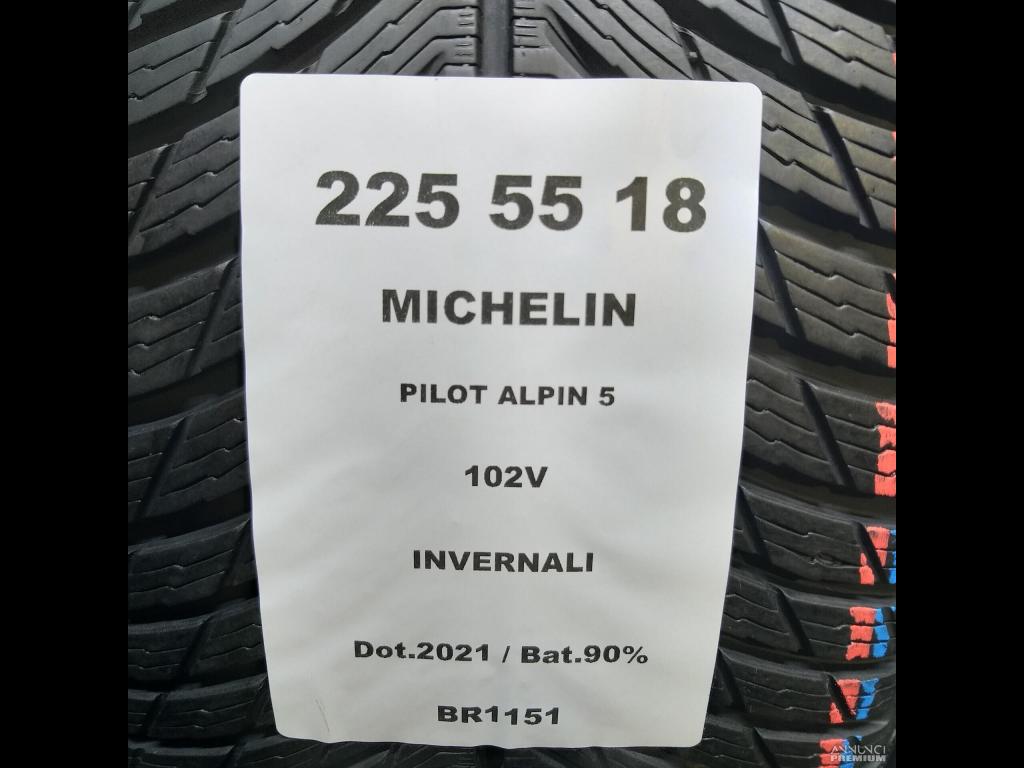 4 GOMME 225 55 18 MICHELIN BR1151 - 2/8