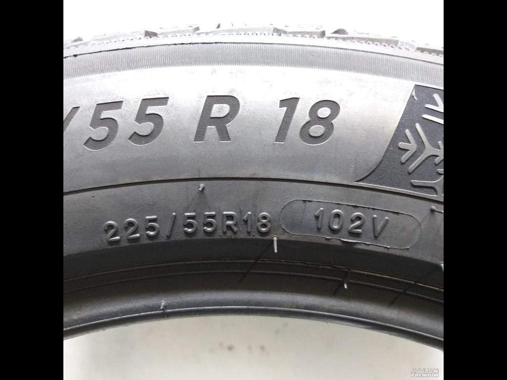 4 GOMME 225 55 18 MICHELIN BR1151 - 7/8