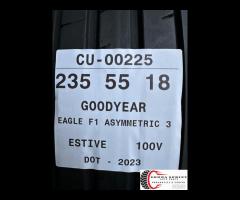 2 PNEUMATICI 235/55 R18 GOODYEAR ESTIVE 75%