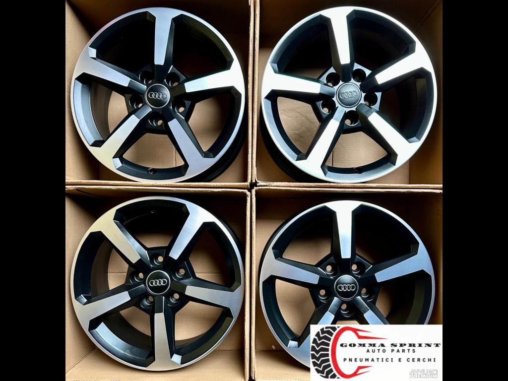 4 CERCHI IN LEGA ORIGINALI RAGGIO 16 AUDI Q2 A3 - 6/11