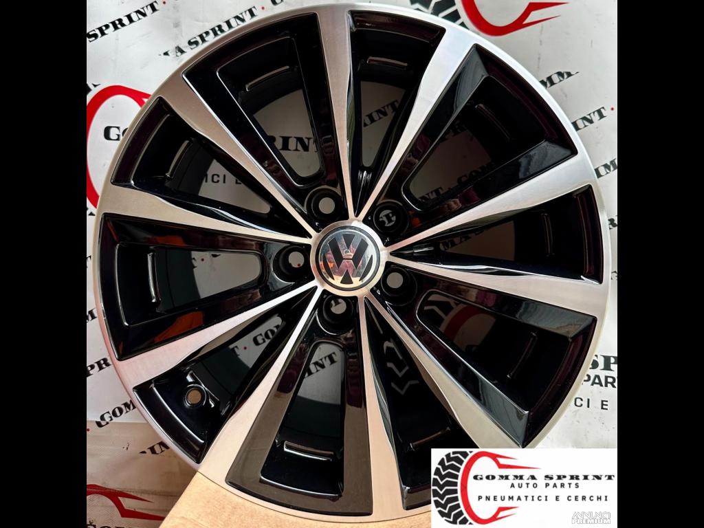 4 CERCHI IN LEGA ORIGINALI R16 VOLKSWAGEN POLO - 1/11