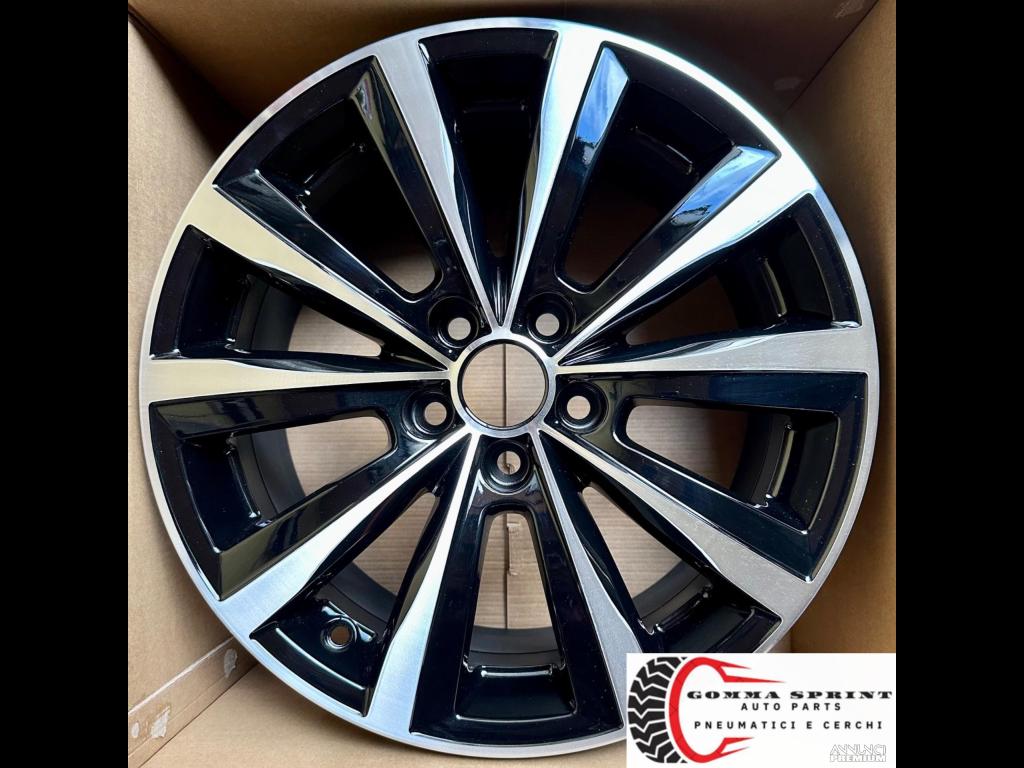 4 CERCHI IN LEGA ORIGINALI R16 VOLKSWAGEN POLO - 7/11