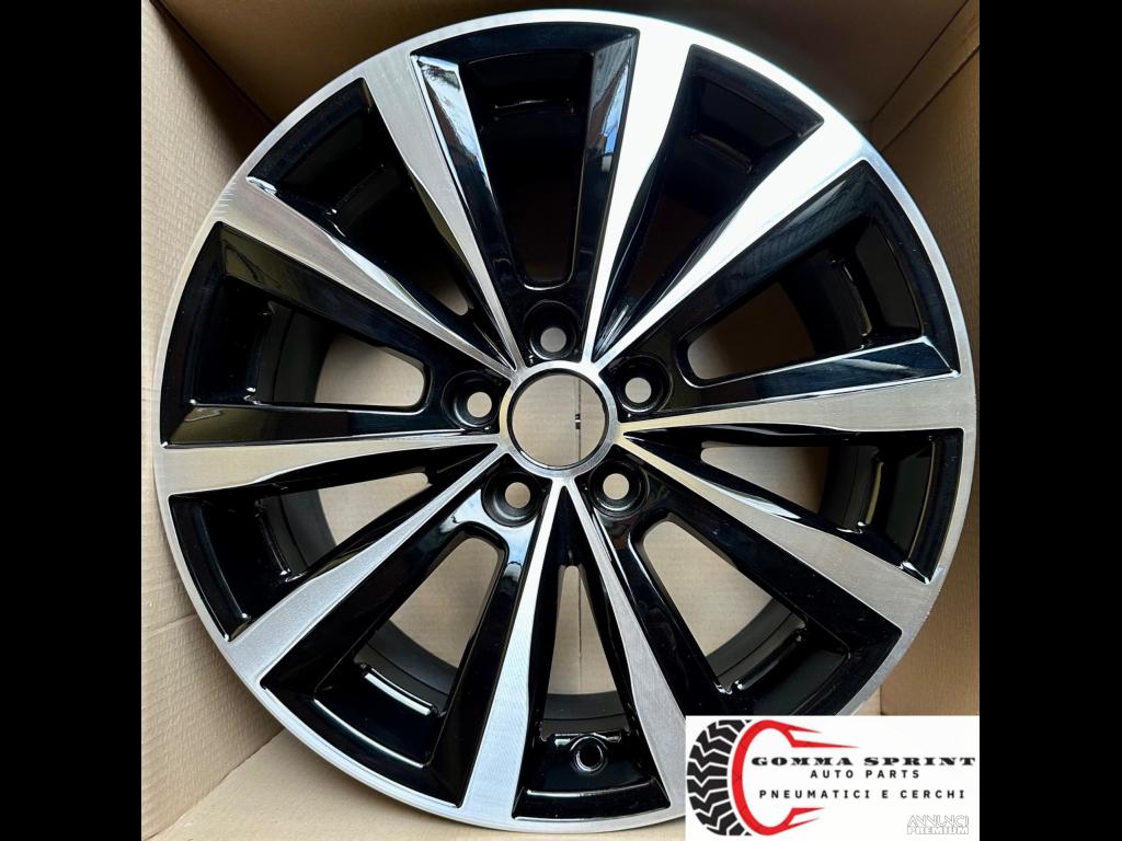4 CERCHI IN LEGA ORIGINALI R16 VOLKSWAGEN POLO - 8/11