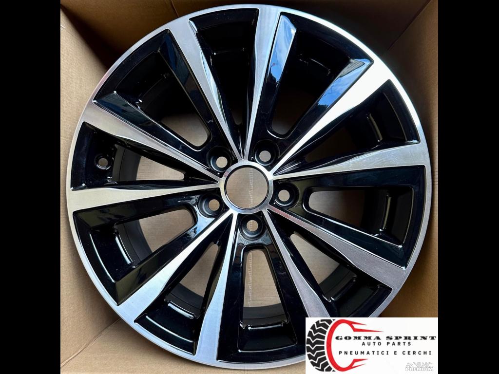 4 CERCHI IN LEGA ORIGINALI R16 VOLKSWAGEN POLO - 9/11