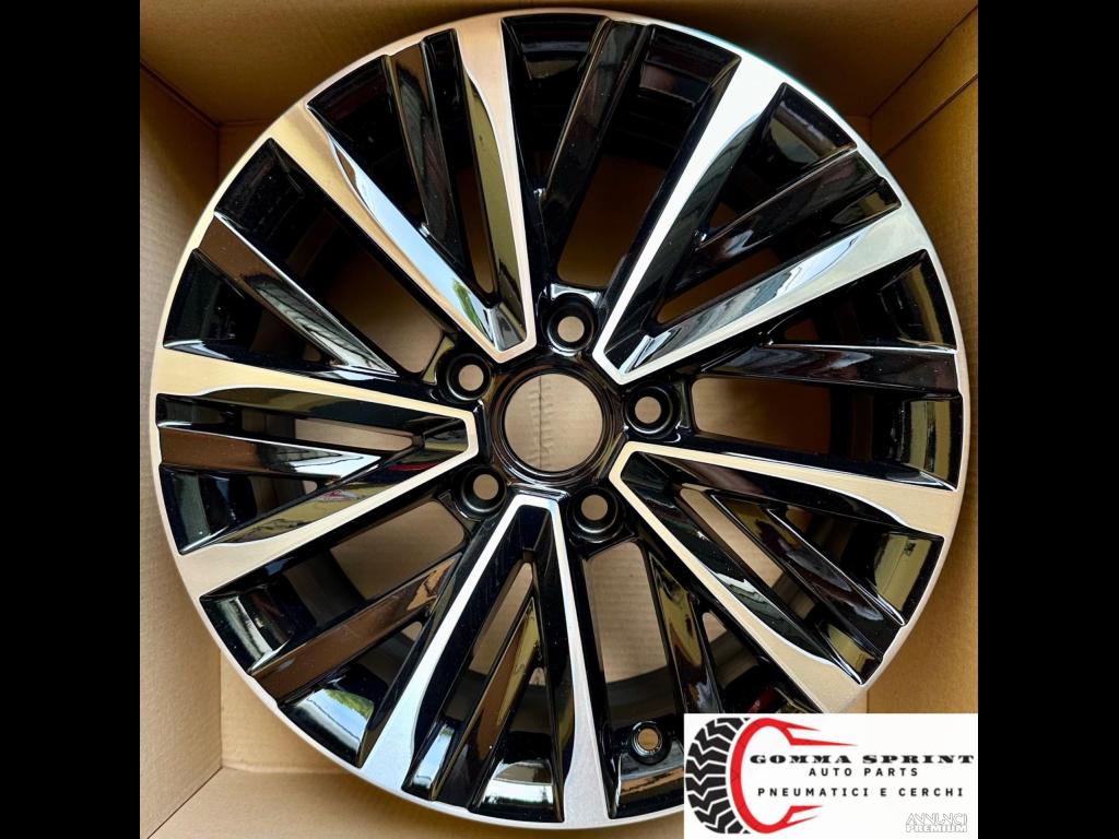 4 CERCHI IN LEGA ORIGINALI R16 VOLKSWAGEN T-ROC - 5/9