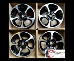 4 CERCHI IN LEGA ORIGINALI R17 FIAT 500 ABARTH