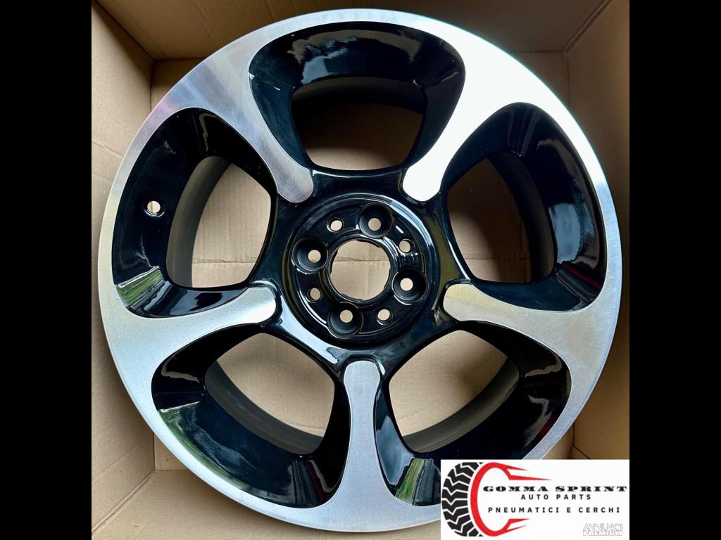 4 CERCHI IN LEGA ORIGINALI R17 FIAT 500 ABARTH - 5/7