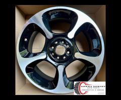 4 CERCHI IN LEGA ORIGINALI R17 FIAT 500 ABARTH