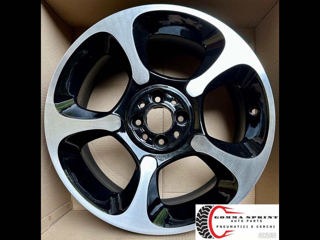 4 CERCHI IN LEGA ORIGINALI R17 FIAT 500 ABARTH - 6/7