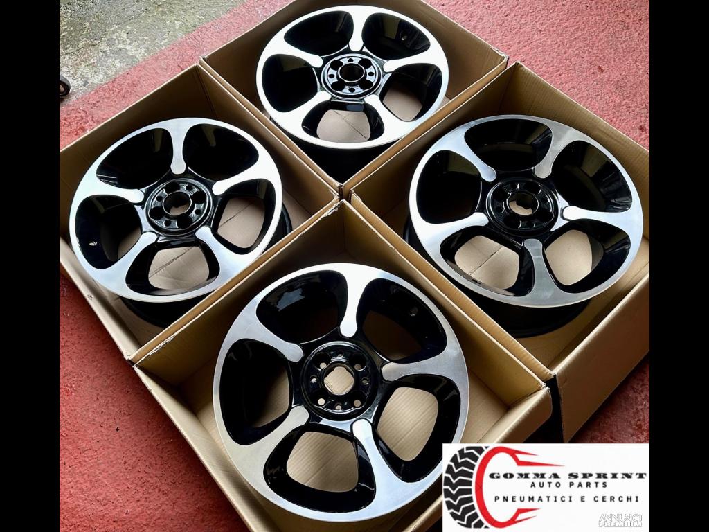 4 CERCHI IN LEGA ORIGINALI R17 FIAT 500 ABARTH - 7/7