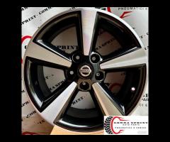 4 CERCHI IN LEGA ORIGINALI R17 NISSAN QASQHAI
