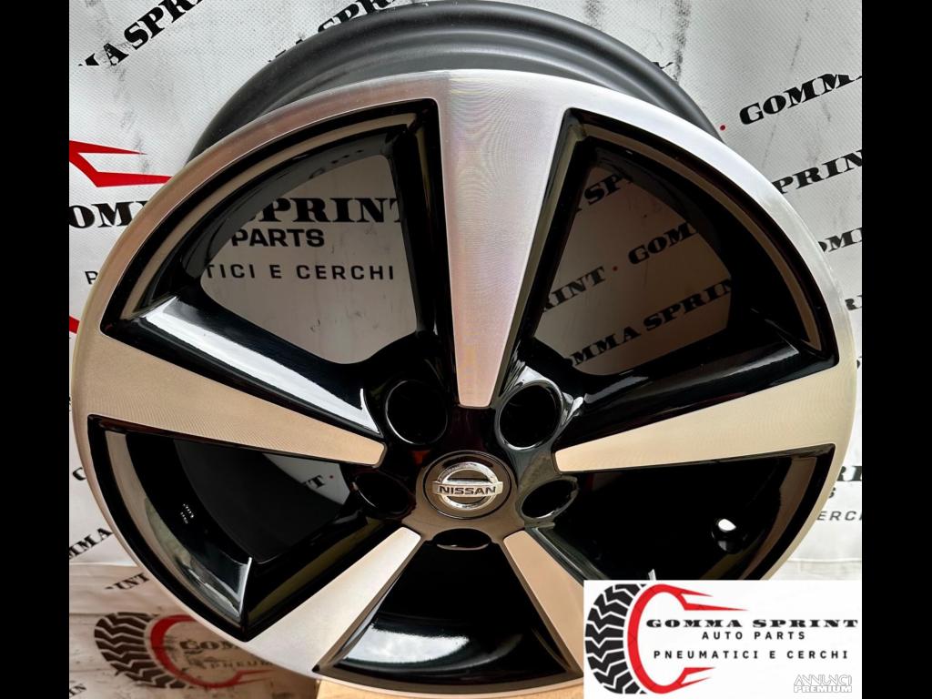 4 CERCHI IN LEGA ORIGINALI R17 NISSAN QASQHAI - 3/10