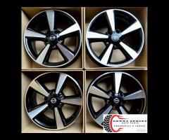 4 CERCHI IN LEGA ORIGINALI R17 NISSAN QASQHAI