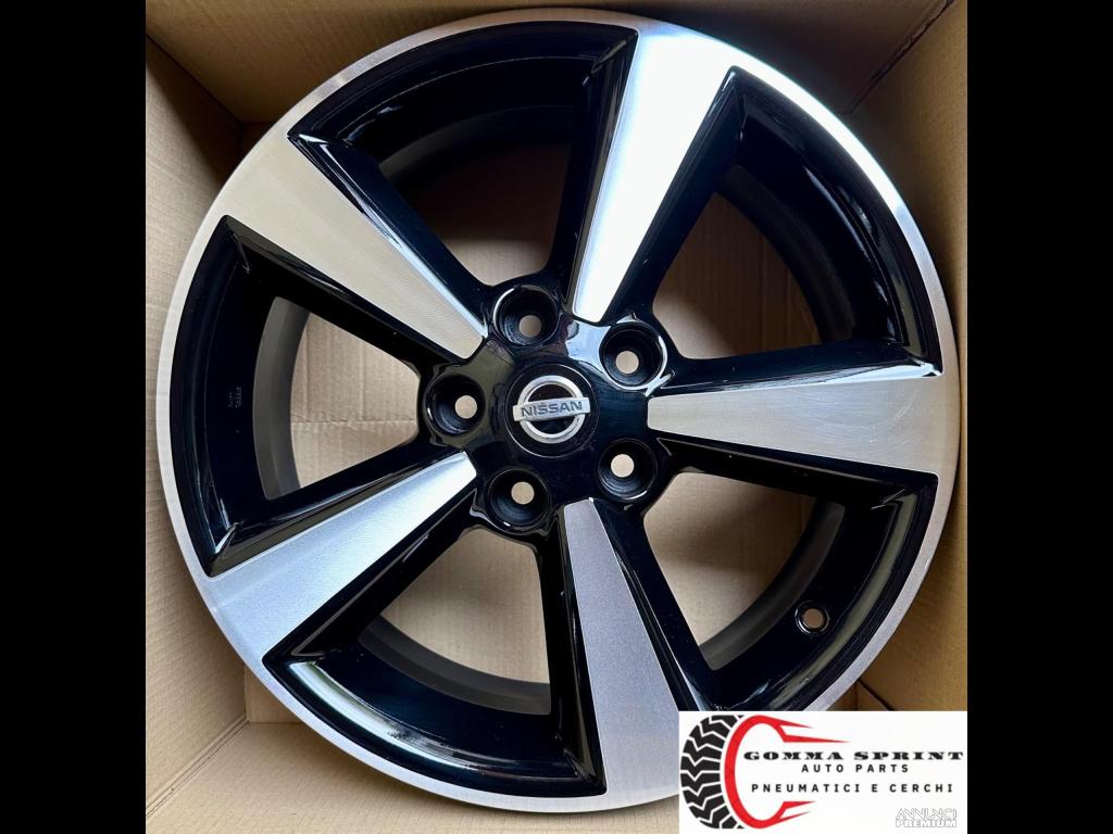 4 CERCHI IN LEGA ORIGINALI R17 NISSAN QASQHAI - 6/10