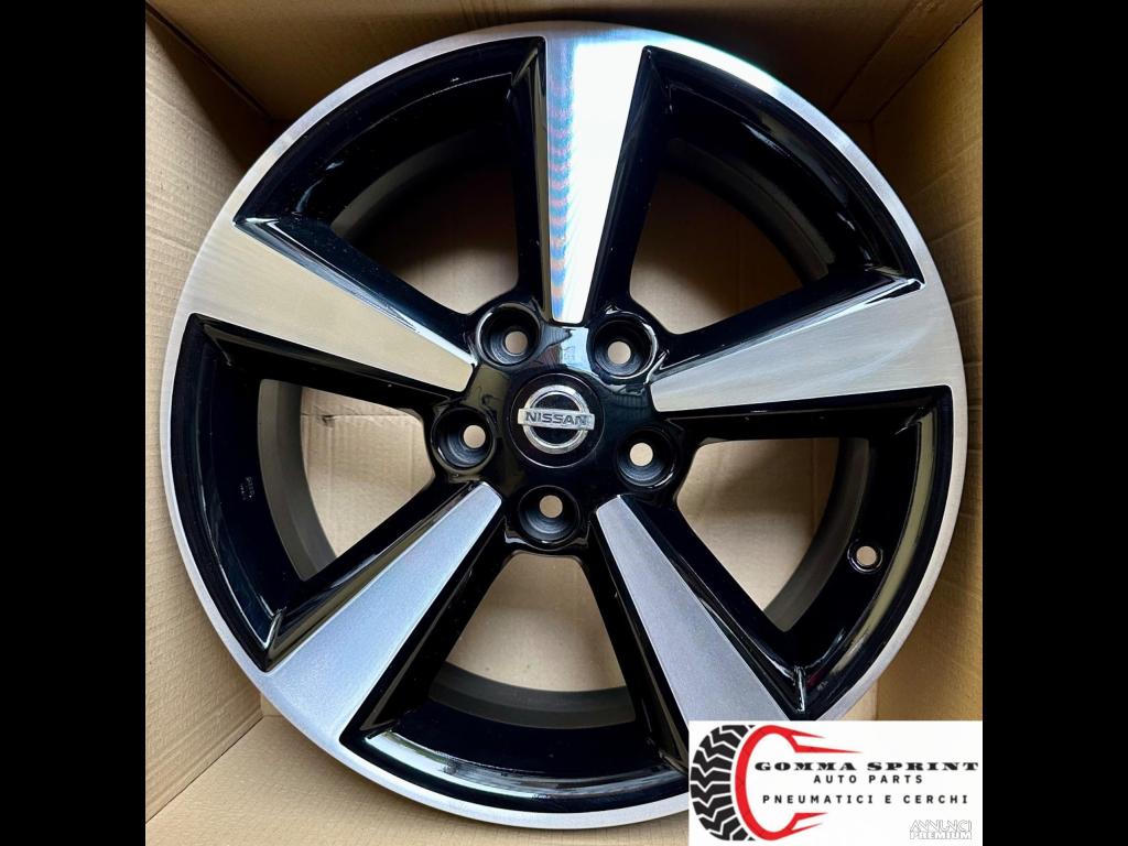 4 CERCHI IN LEGA ORIGINALI R17 NISSAN QASQHAI - 7/10