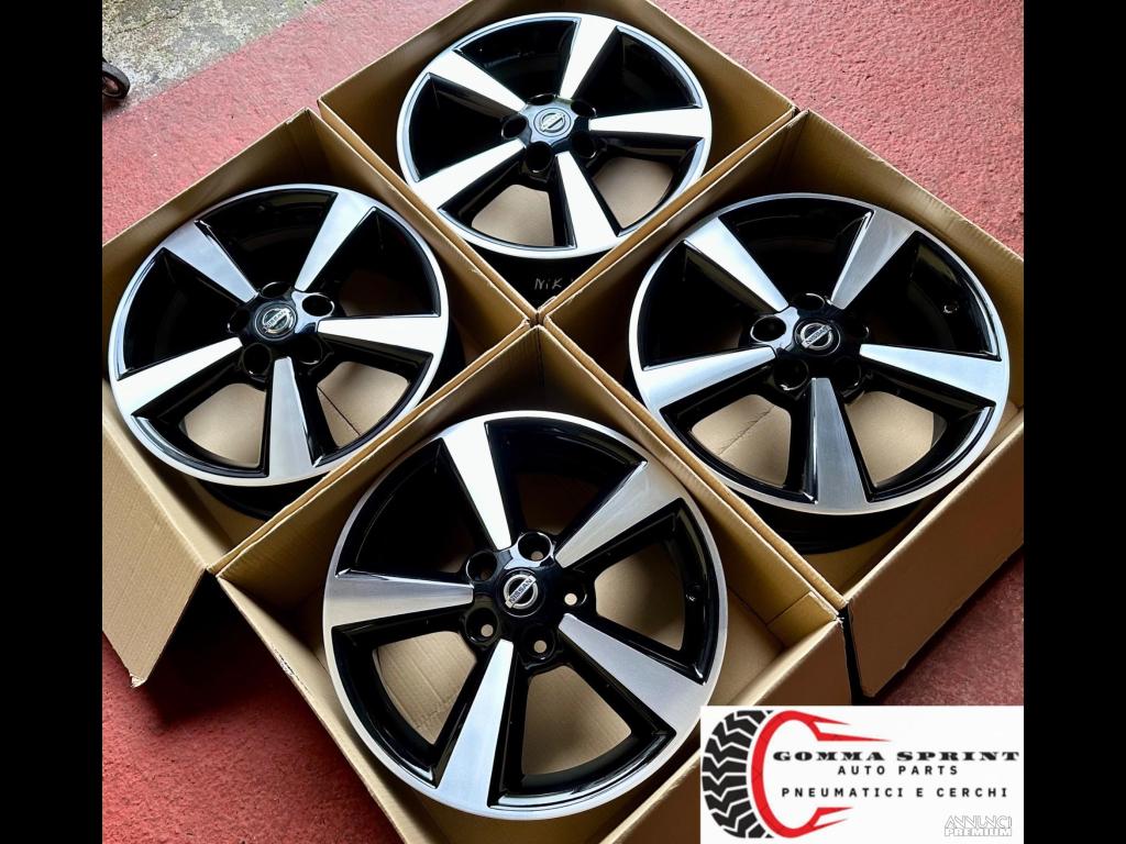 4 CERCHI IN LEGA ORIGINALI R17 NISSAN QASQHAI - 10/10