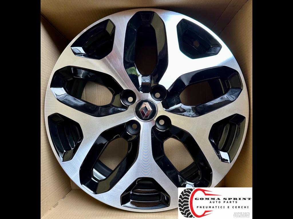 4 CERCHI IN LEGA ORIGINALI R17 RENAULT CAPTUR - 7/11