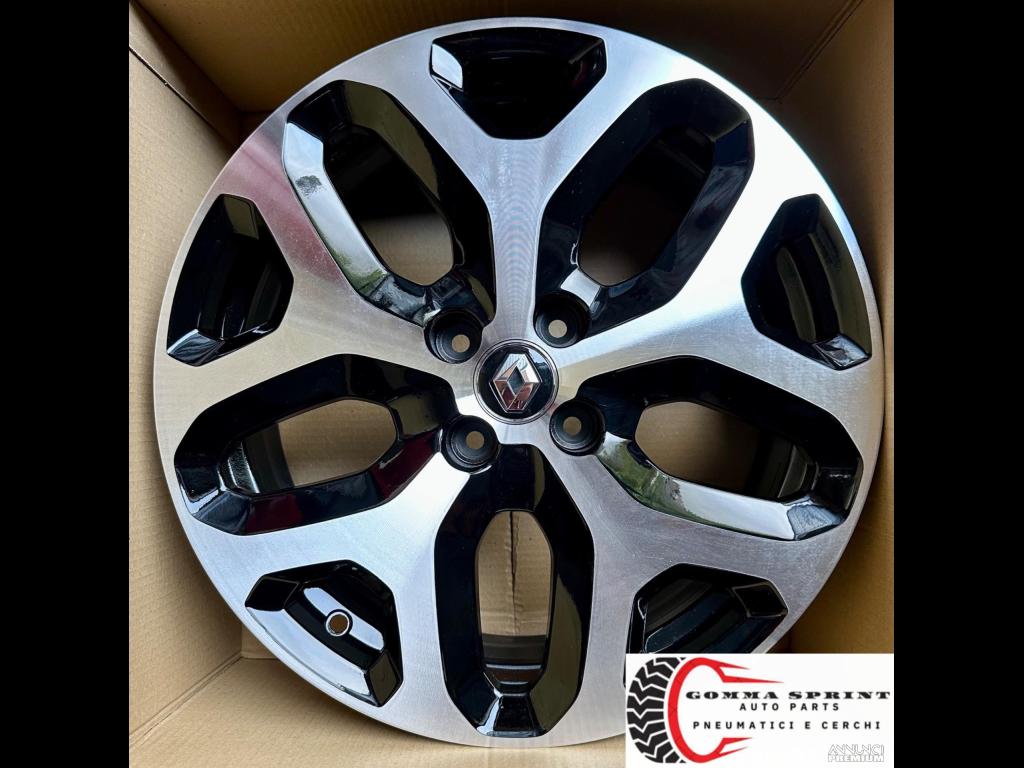 4 CERCHI IN LEGA ORIGINALI R17 RENAULT CAPTUR - 9/11