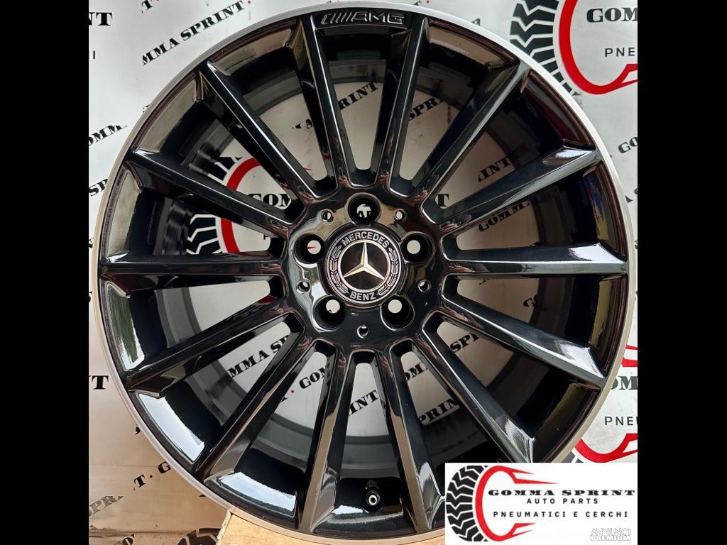 4 CERCHI IN LEGA ORIGINALI R19 MERCEDES CLASSE A B - 1/12