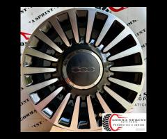 4 CERCHI IN LEGA ORIGINALI RAGGIO 15 FIAT 500