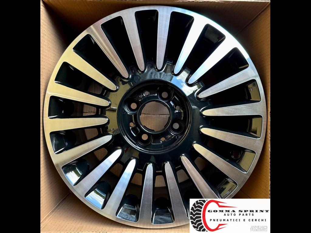 4 CERCHI IN LEGA ORIGINALI RAGGIO 15 FIAT 500 - 5/9