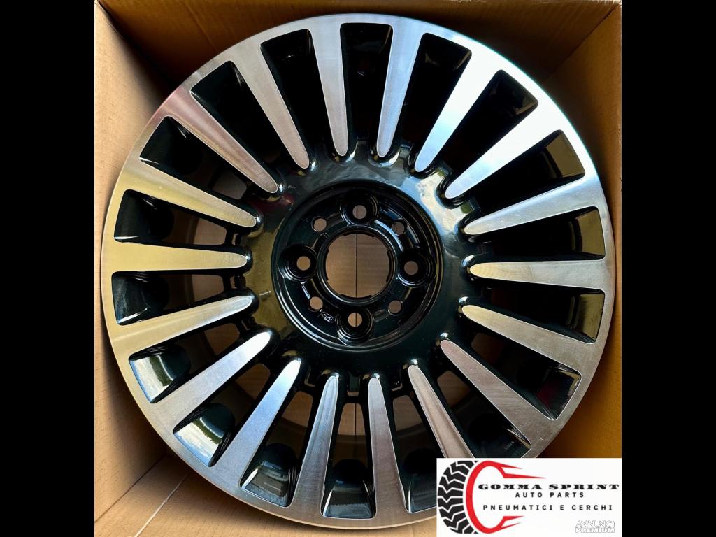 4 CERCHI IN LEGA ORIGINALI RAGGIO 15 FIAT 500 - 7/9